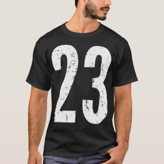 Camiseta Número 23 23 Esporte Vintage Em Desgraça Te