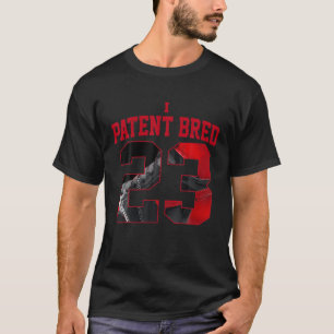 Camiseta Número 23 Calçados Teto Matching 1 High OG Patent