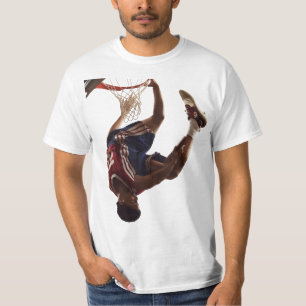 Camiseta Número 2 Esporte Artístico de Basquete com Enterra