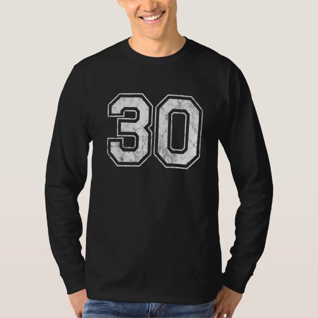 Camiseta Número 30 (Frente)