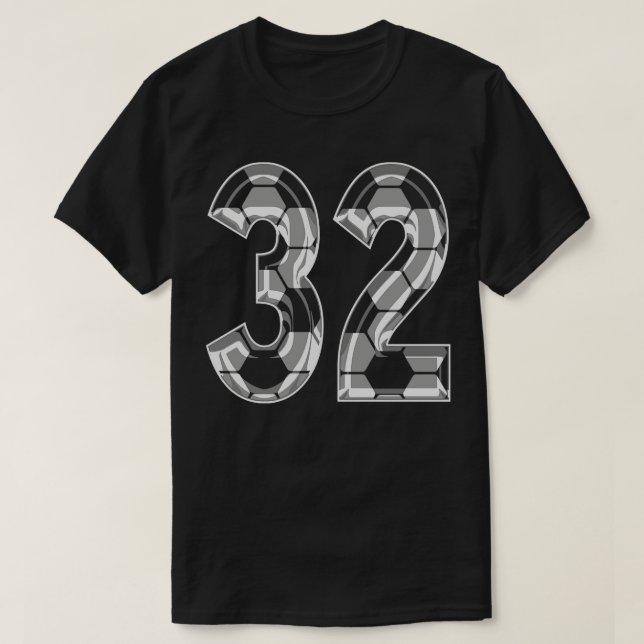 Camiseta Número 32 Jersey 32 Ventoinha do Jogador Mãe (Frente do Design)