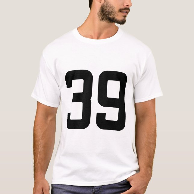 CAMISETA NÚMERO 39 (Frente)