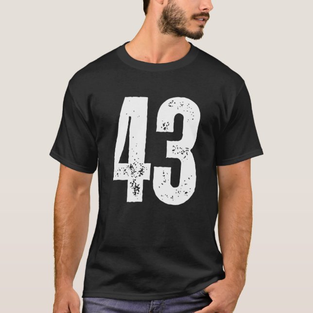 Camiseta Número 43 (Frente)