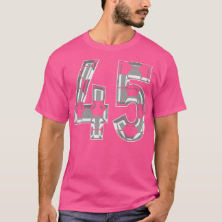 Camiseta Número 45 Jersey 45, ventilador do reprodutor mãe