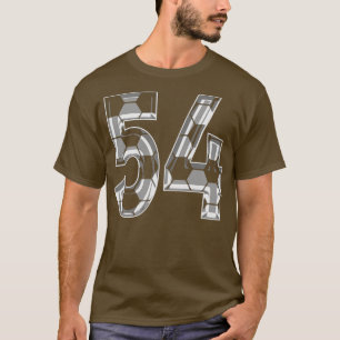 Camiseta Número 54 Jersey 54