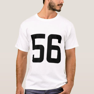 CAMISETA NÚMERO 56