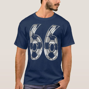 Camiseta Número 66 Jersey 66 - Ventilador do jogador-mãe