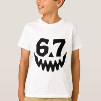 Número 67 Correspondente Seis Sete 6 7 Meme 6 7 Di