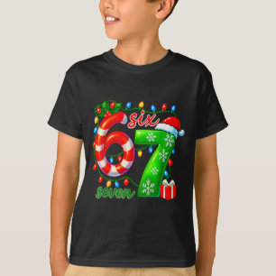 Camiseta Número 67 Meme Retro Papai Noel 6 7 Feriado Seis S