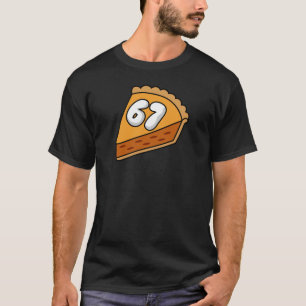 Camiseta Número 6 7 Ação de Graças - Pizza de Abóbora
