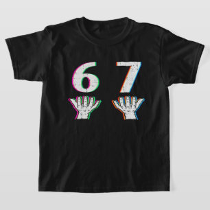 Camiseta Número 6 7 • Correspondência 67 Meme Halloween Sei