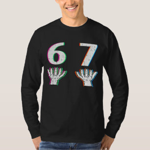 Camiseta Número 6 7 • Correspondência 67 Meme Halloween Sei