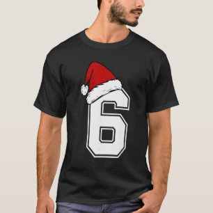 Camiseta Número 6 Correspondendo a Seis Sete 6 7 Meme 6 7 N