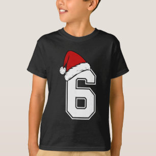 Camiseta Número 6 Correspondendo a Seis Sete 6 7 Meme 6 7 N