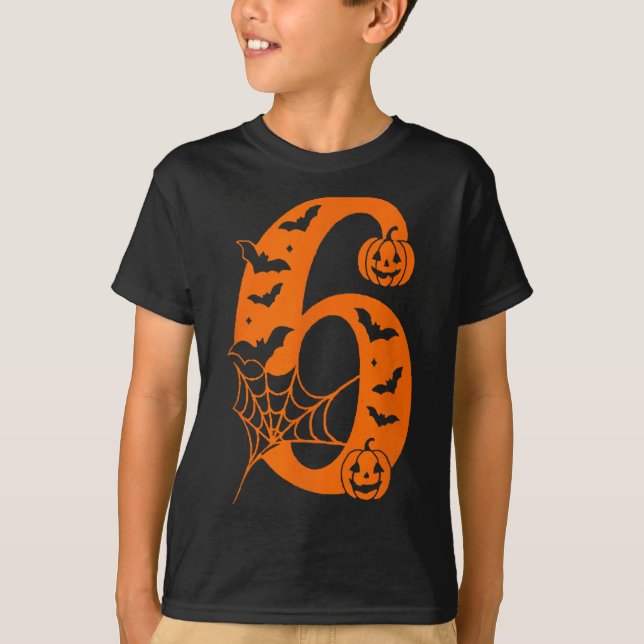 Camiseta Número 6 Dito de Meme Engraçado 6 7 Seis Sete Dia  (Frente)