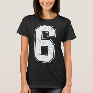 Camiseta Número 6 Fantasia Combinante 67 Fantasia Meme Angu