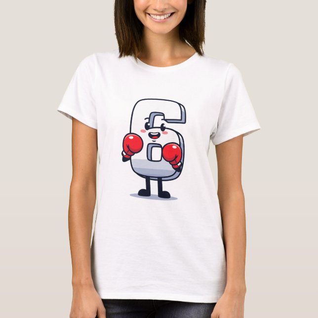 Camiseta Número 7 Correspondente ao Meme de Boxe 67 para Ho (Frente)