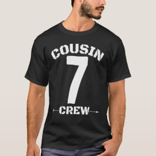 Camiseta Número 7 Grupo de Famílias de Reunião de Equipe de