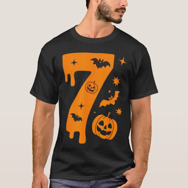 Camiseta Número 7 Seis Sete 6 7 Meme Design Engraçado Casai (Frente)