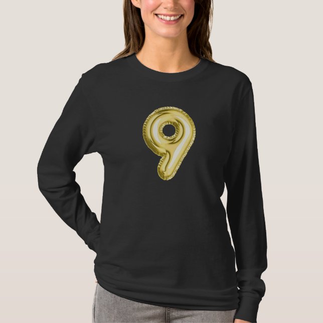 Camiseta Número 9 (Frente)