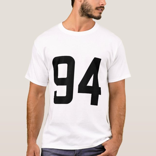 CAMISETA NÚMERO 94 (Frente)