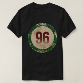 Camiseta Número 96 Vintage Desgastado