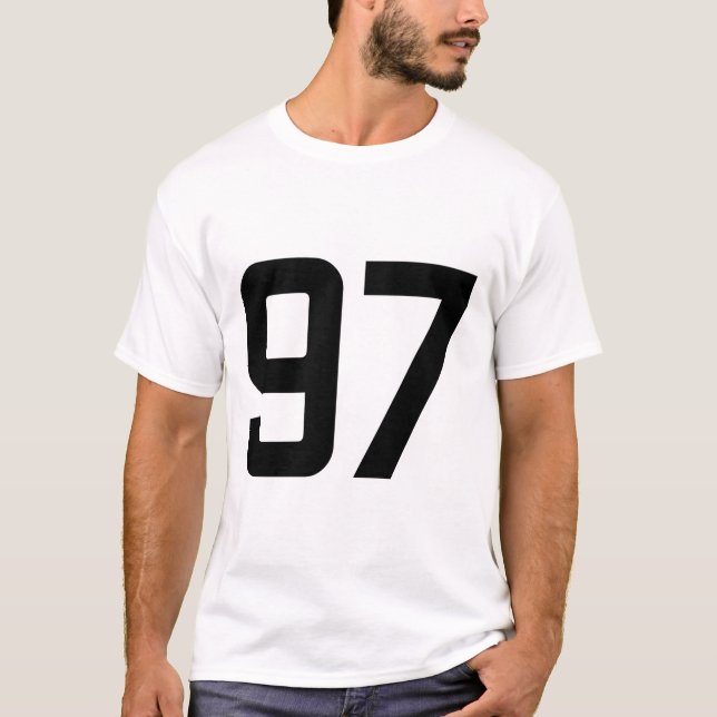 CAMISETA NÚMERO 97 (Frente)