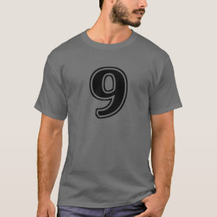 Camiseta Número 9 Nove Frente