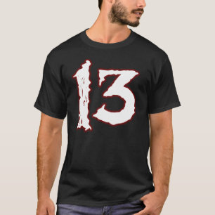 CAMISETA NÚMERO AZARADO 13!