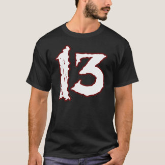 CAMISETA NÚMERO AZARADO 13!