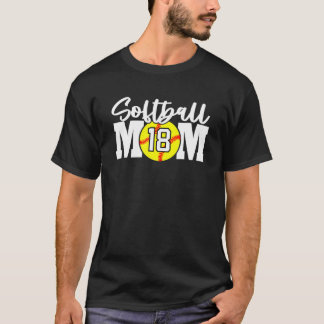 Camiseta Número da Mãe do Softball