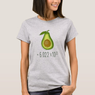 Camiseta Número de Avogadro Engraçado Piada de Química Fã d