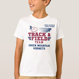 Camiseta Número de Nome do Clube de Trilha Personalizada e 