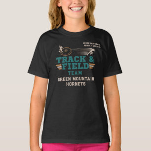 Camiseta Número de Nome do Clube de Trilha Personalizada e 