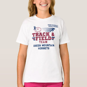 Camiseta Número de Nome do Clube de Trilha Personalizada e