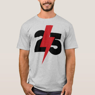 Camiseta número de potência.