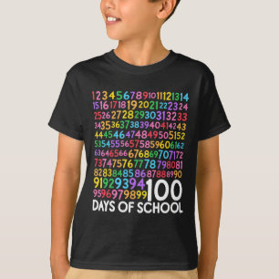 Camiseta Número De Professores Do Dia Da Escola 100 Dias
