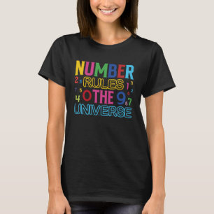 Camiseta Número de Regras do Universo 1
