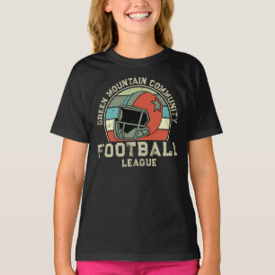 Camiseta Número do campeonato desportivo de futebol