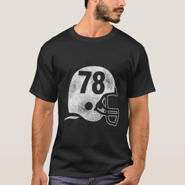 Camiseta Número do jogador de futebol 78 Jersey (Frente)