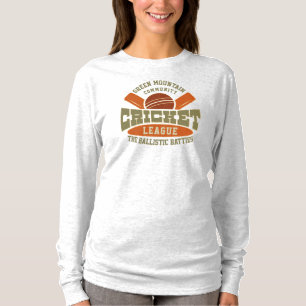 Camiseta Número do Nome do Esporte da Liga do Clube de Críq