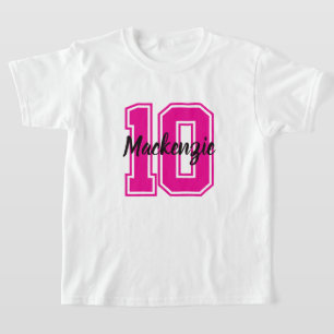 Camiseta Número e Nome Personalizados