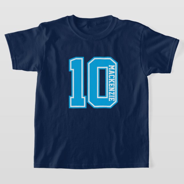 Camiseta Número e Nome Personalizados da Universidade  (Postura )