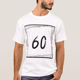 Camiseta Número mínimo 60
