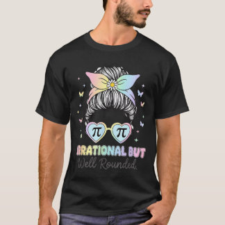 Camiseta Número Pi Irracional Mas Bem Redondo Professor de 