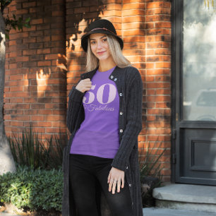 Camiseta Número Puro Claro 50 e Fabuloso