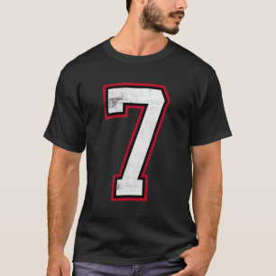 Camiseta Número sete 7