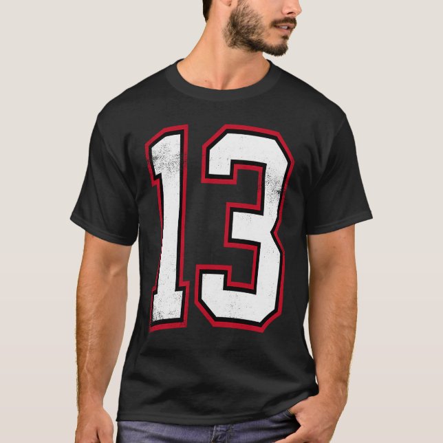 Camiseta Número Treze 13 (Frente)