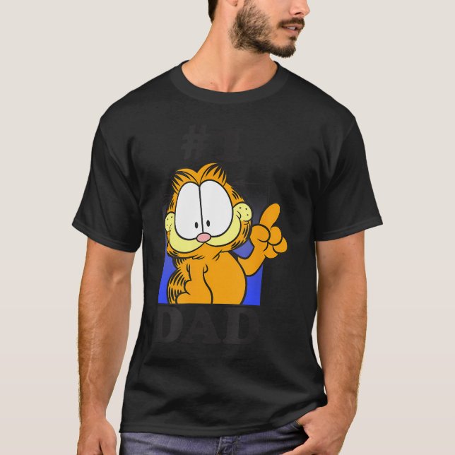 Camiseta Número Um do Dia dos Pais Garfield (Frente)