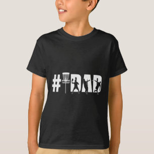 Camiseta Número Um do Homem Disc Golf Pai Dia dos Pais #1 P